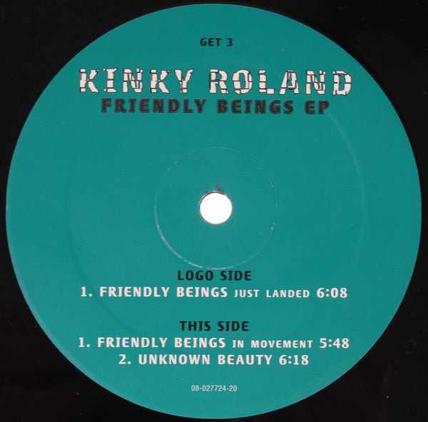 Kinky Roland : Friendly Beings EP (12", EP)