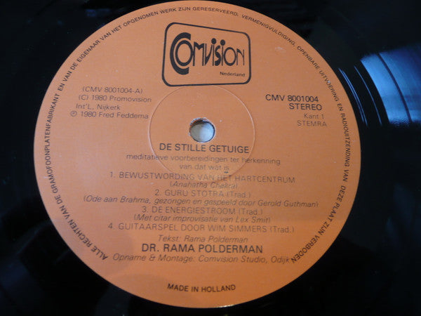 Rama Polderman : De Stille Getuige (LP, Album)