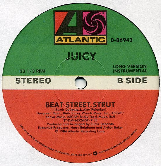 Juicy : Beat Street Strut (12")