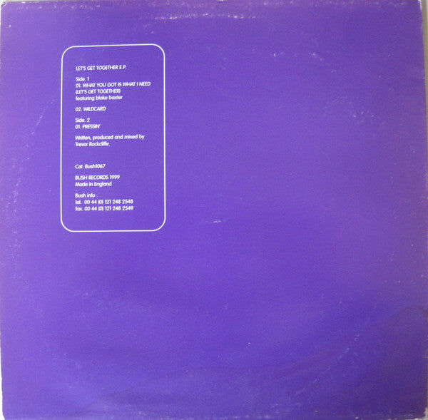 Trevor Rockcliffe : Let's Get Together E.P. (12", EP)