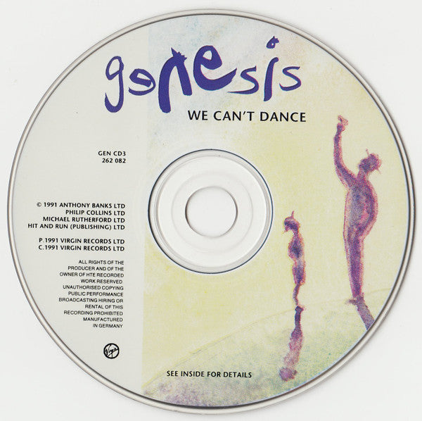 Genesis : We Can't Dance (CD, Album)
