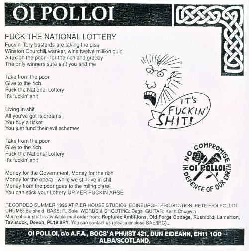 Various : It's Big, It's Tough, It's Clever, Swearing (7", EP, Comp)