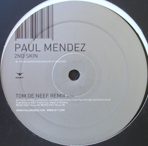 Paul Mendez : 2nd Skin (12")