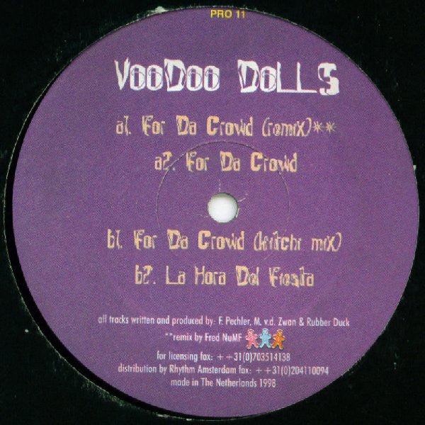 Voodoo Dolls : For Da Crowd (12")