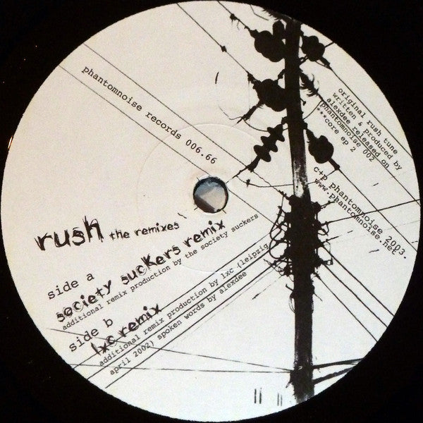 aleXdee : Rush (The Remixes) (7")