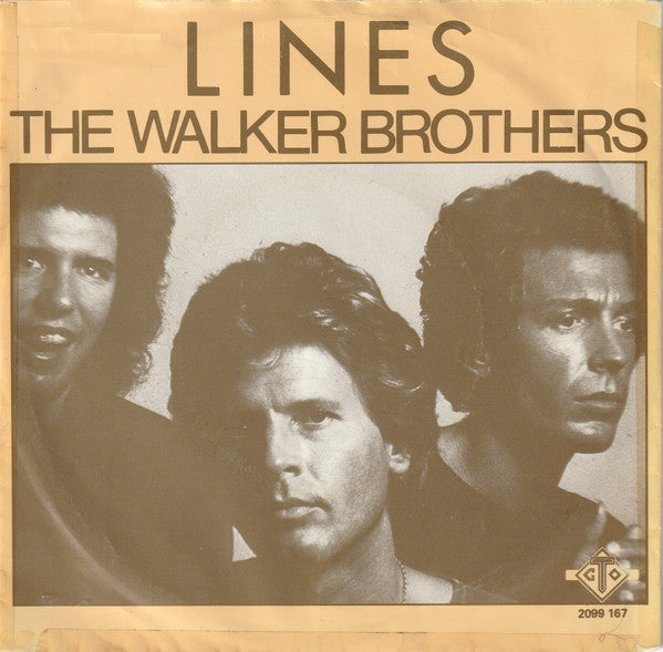 The Walker Brothers : Lines (7", Single)