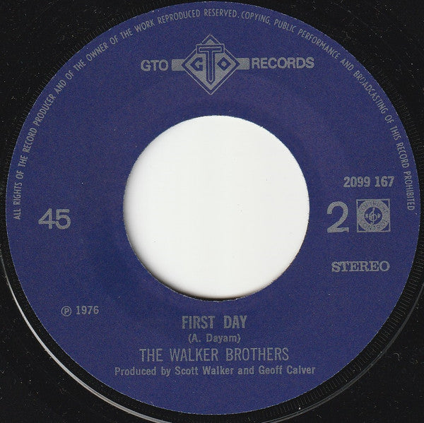 The Walker Brothers : Lines (7", Single)