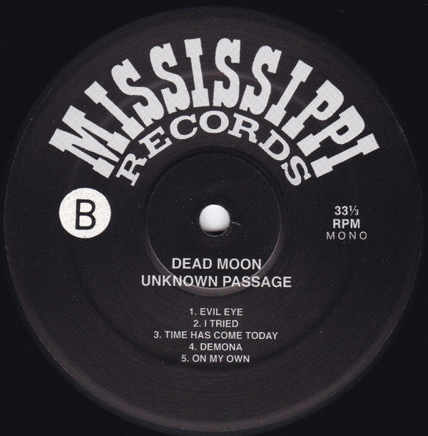 Dead Moon : Unknown Passage (LP, Album, Mono, RE, RM)