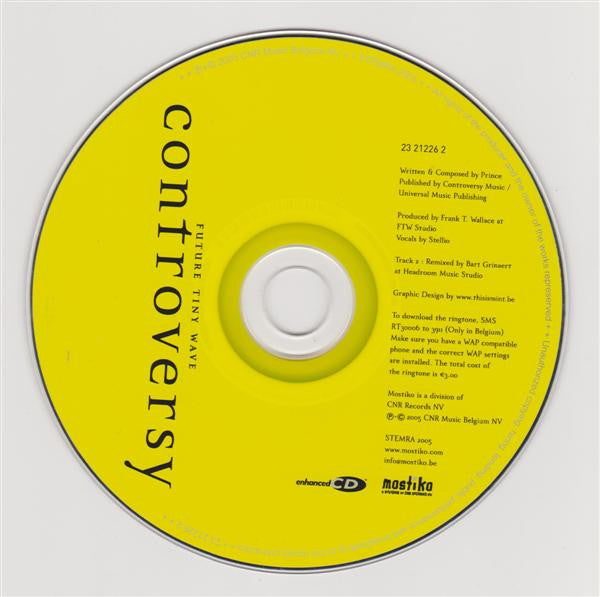 Future Tiny Wave : Controversy (CD, Single, Enh)