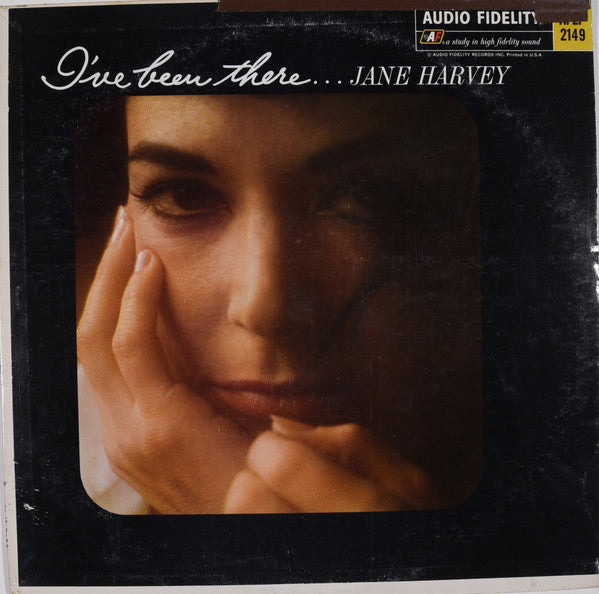 Jane Harvey : I've Been There (LP, Album, Mono)