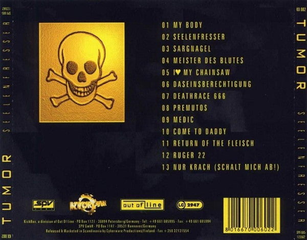 Tumor : Seelenfresser (CD, Album)