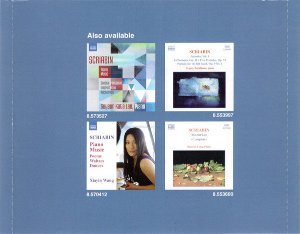 Alexander Scriabine, Soyeon Kate Lee : Piano Music • 2 (CD, Album)