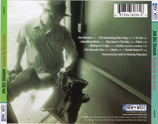 Jon Dee Graham : Hooray For The Moon (CD, Album)