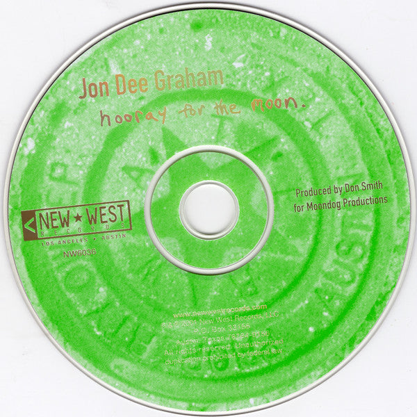 Jon Dee Graham : Hooray For The Moon (CD, Album)