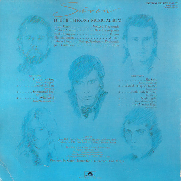 Roxy Music : Siren (LP, Album, RE)