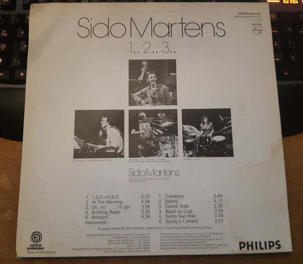 Sido Martens : 1.. 2.. 3.. (LP, Album)