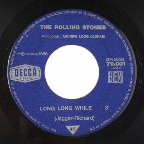 The Rolling Stones : Paint It, Black / Long Long While (7", Single)