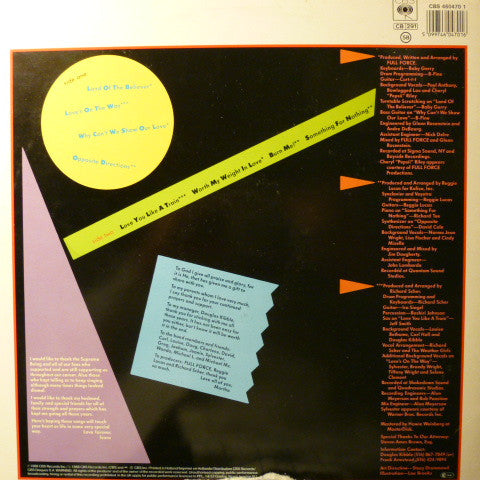 The Weather Girls : The Weather Girls (LP, Album)