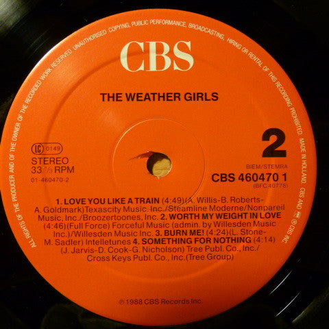 The Weather Girls : The Weather Girls (LP, Album)
