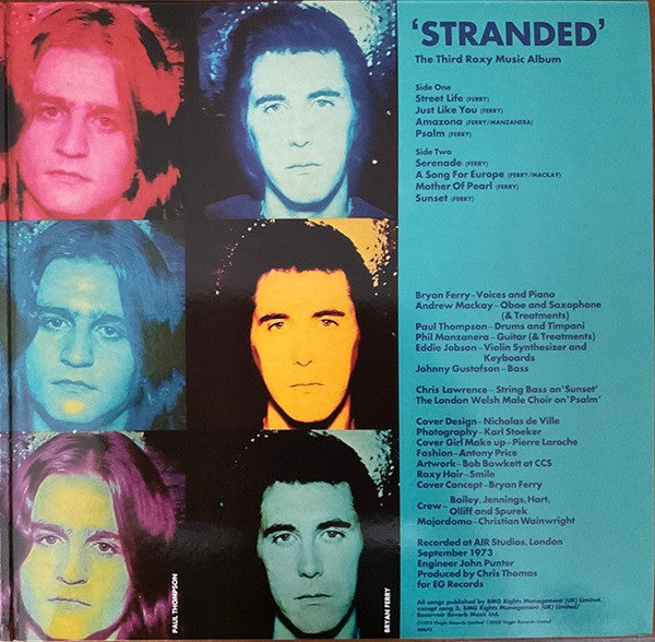 Roxy Music : Stranded (LP, Album, RE, RM, Hal)