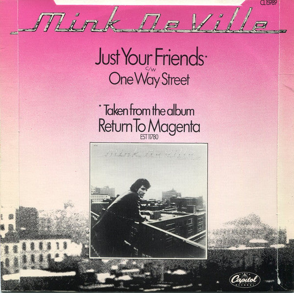 Mink DeVille : Just Your Friends (7", Single)