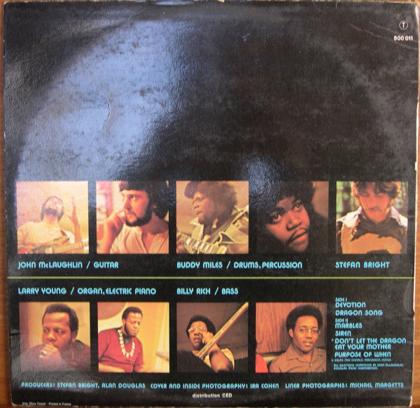 John McLaughlin : Devotion (LP, Album, RE)