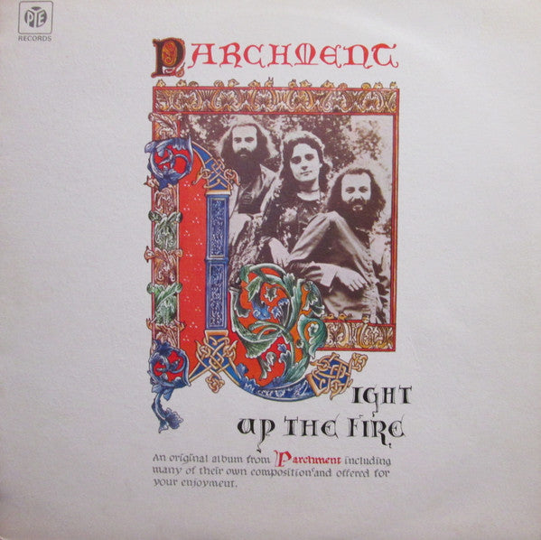 Parchment : Light Up The Fire (LP, Album, Tex)