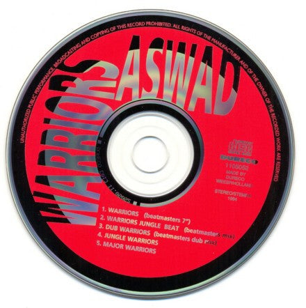 Aswad : Warriors (CD, Maxi)