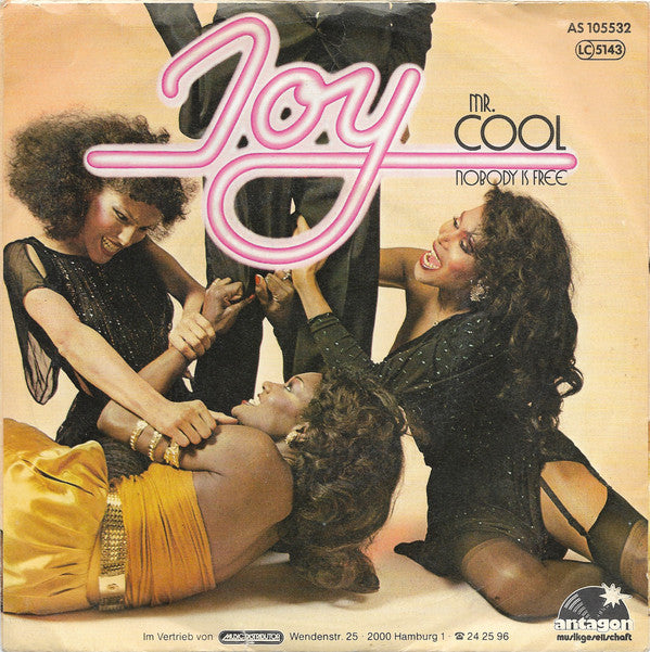 Joy (32) : Mr. Cool / Nobody Is Free (7", Single)