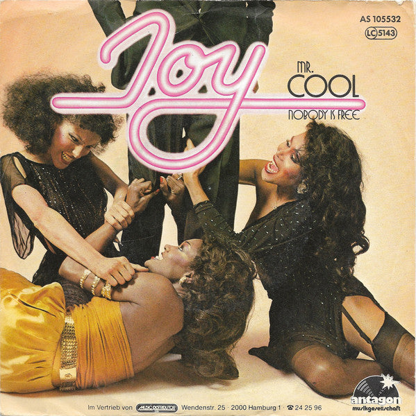 Joy (32) : Mr. Cool / Nobody Is Free (7", Single)