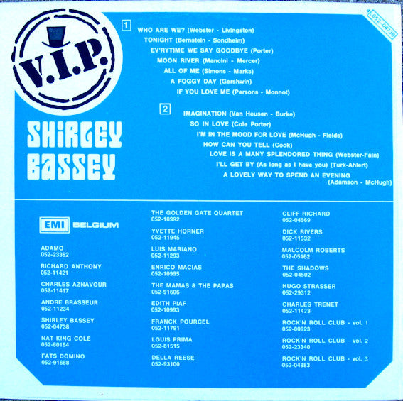 Shirley Bassey : Shirley Bassey (LP, Comp, RE, 12 )