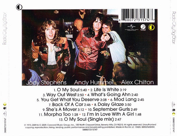 Big Star : Radio City (CD, Album, RE, RM)