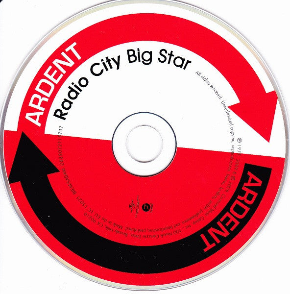 Big Star : Radio City (CD, Album, RE, RM)