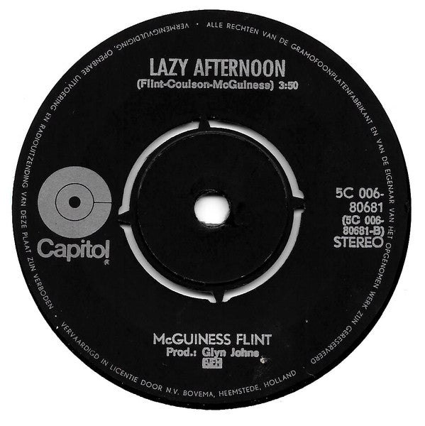 McGuinness Flint : When I'm Dead And Gone (7", Single)