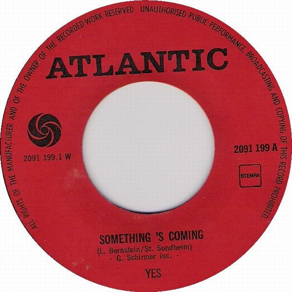 Yes : Something Is Coming / Dear Father (7", Single)
