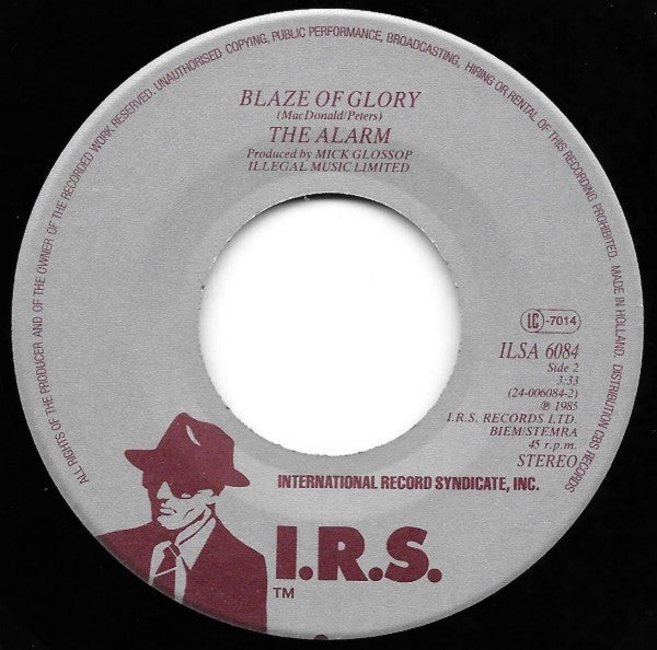 The Alarm : Absolute Reality (7", Single)