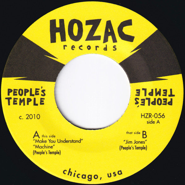 The People's Temple : Make You Understand (7", EP, Ltd)