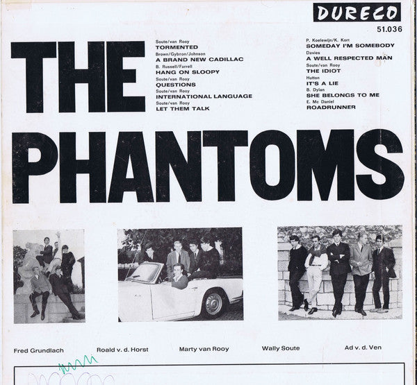 The Phantoms (3) : The Phantoms (LP, Album)