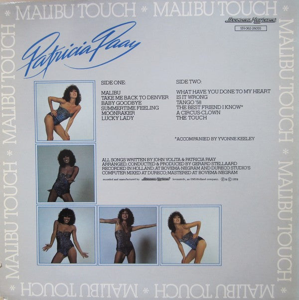 Patricia Paay : Malibu Touch (LP, Album)