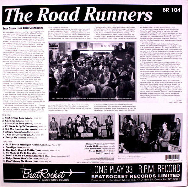 The Road Runners (2) : The Road Runners (LP, Album, Mono, 180)