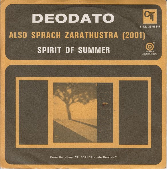 Deodato* : Also Sprach Zarathustra (2001) (7", Single)