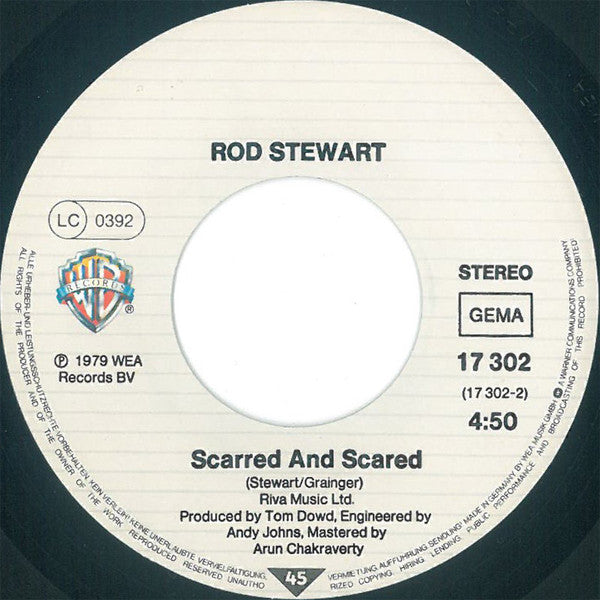 Rod Stewart : Ain't Love A Bitch (7", Single)
