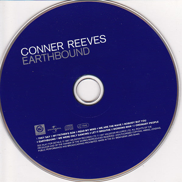 Conner Reeves : Earthbound (CD, Album)