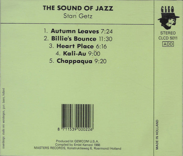 Stan Getz : The Sound Of Jazz - Stan Getz (CD)