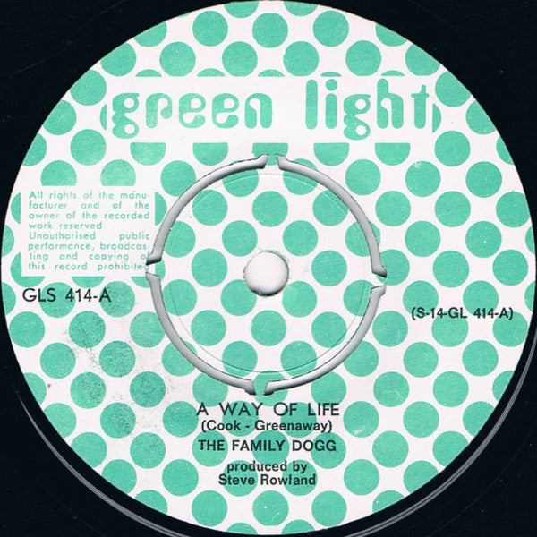 Family Dogg : A Way Of Life (7", Single)