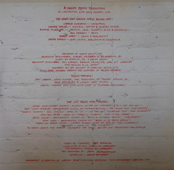 Genya Ravan : Urban Desire (LP, Album, Gat)