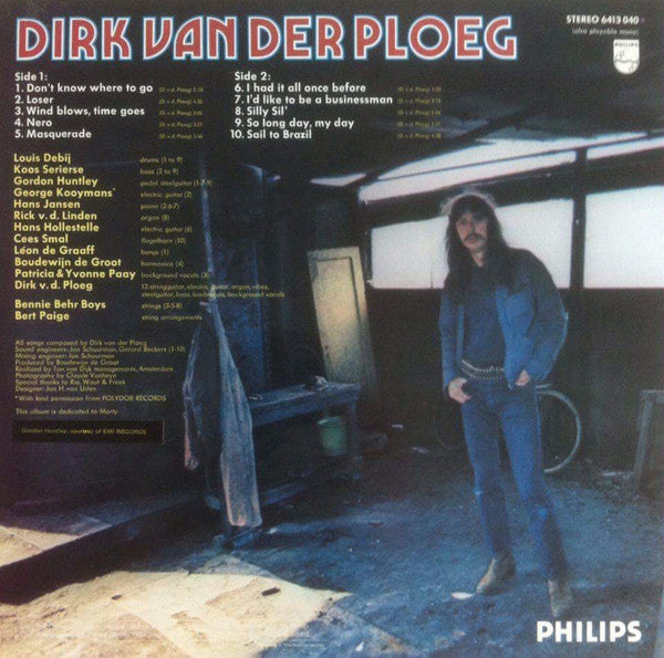 Dirk Van Der Ploeg : Dirk Van Der Ploeg (LP, Album)