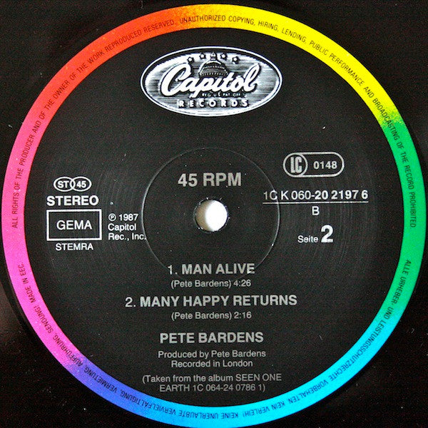 Pete Bardens* : In Dreams (12", Maxi)