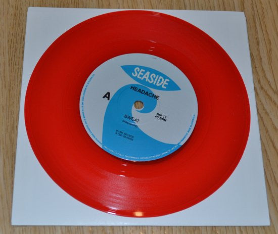 Headache (12) : Sweat (7", Single, Red)