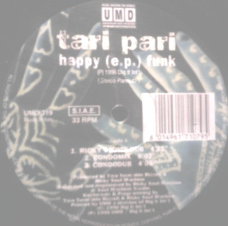 Tari Pari : Happy (E.P.) Funk (12")